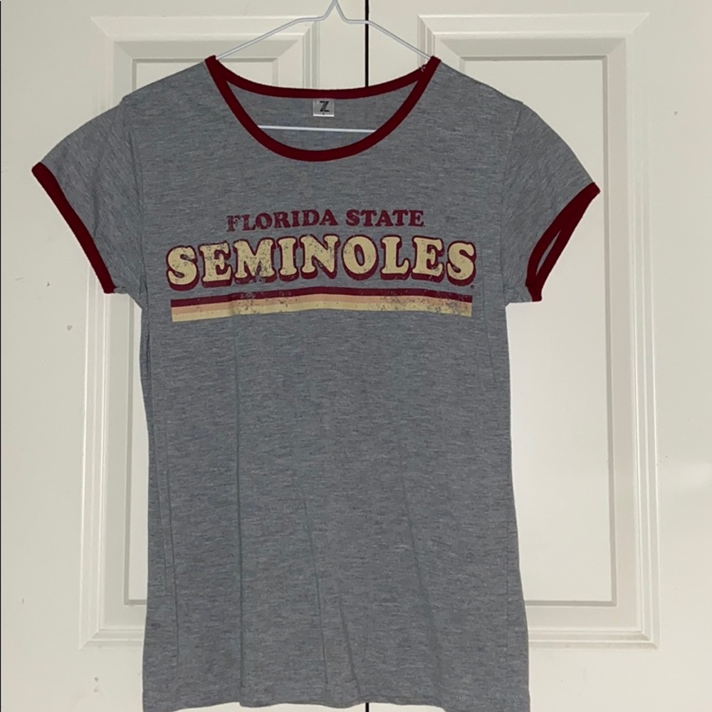 Florida State University (seminoles) grey top